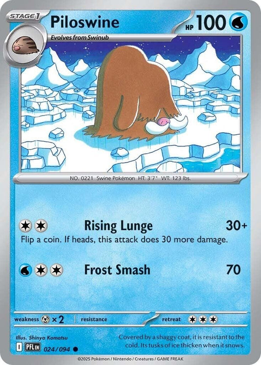 Image for Piloswine (024/094) - Pokemon