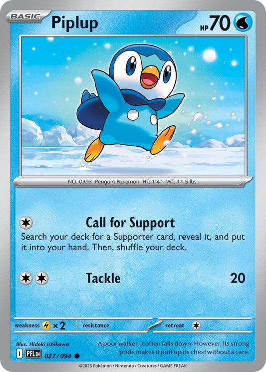 Image for Piplup (027/094) - Pokemon