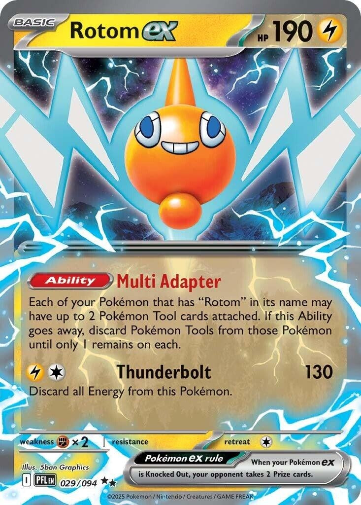 Image for Rotom ex (029/094) - Pokemon