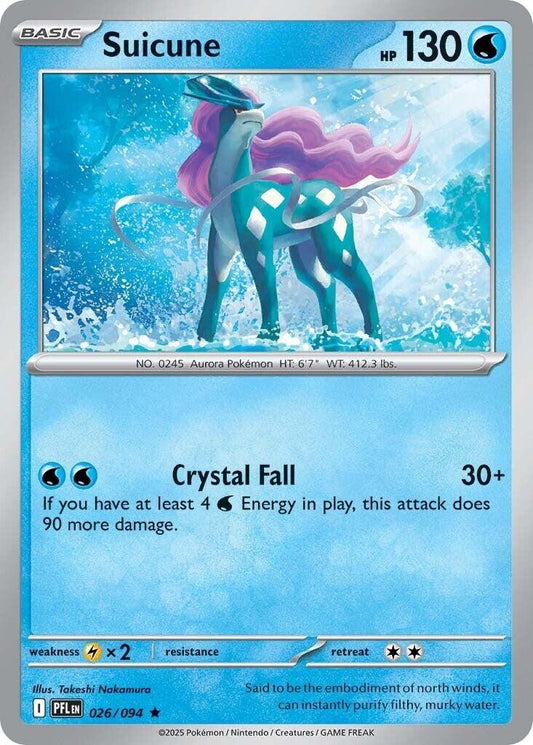 Image for Suicune (026/094) - Pokemon