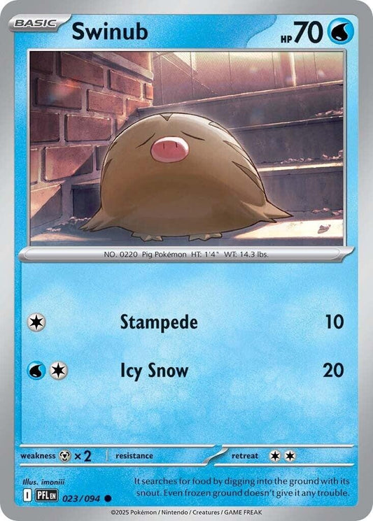 Image for Swinub (023/094) - Pokemon