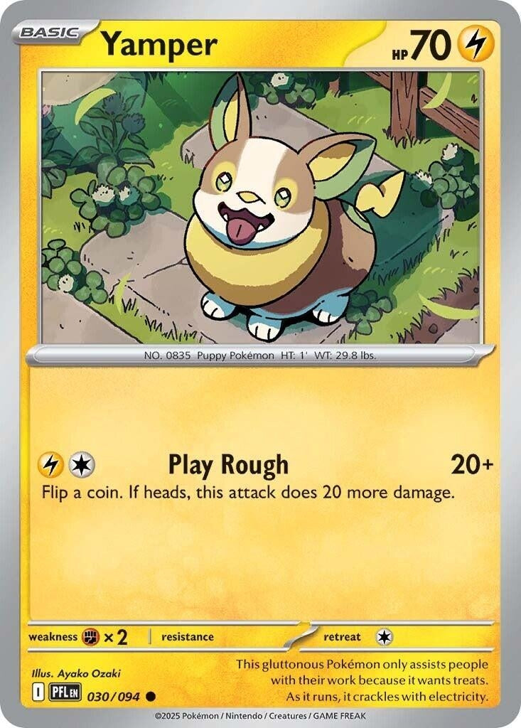 Image for Yamper (030/094) - Pokemon