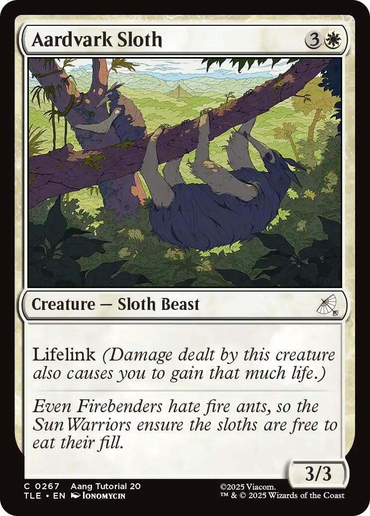 Aardvark Sloth (0267) (267)