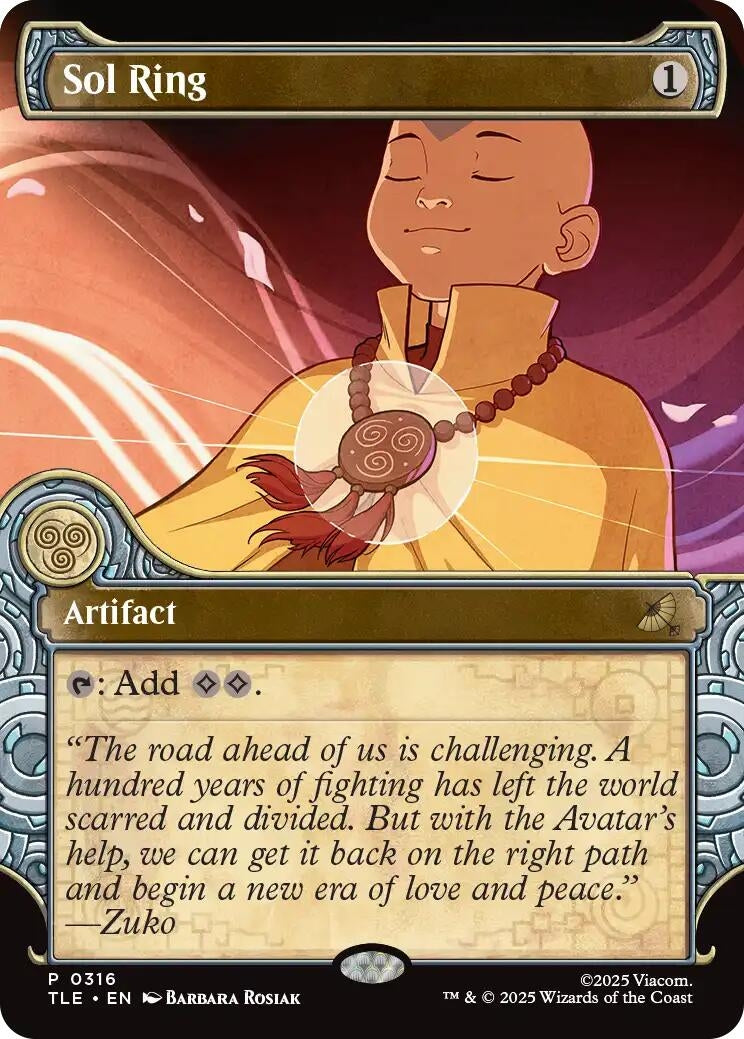 Image for Sol Ring (Showcase) (316) - Magic: The Gathering