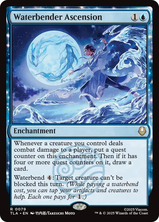 Image for Waterbender Ascension (79) - Magic: The Gathering