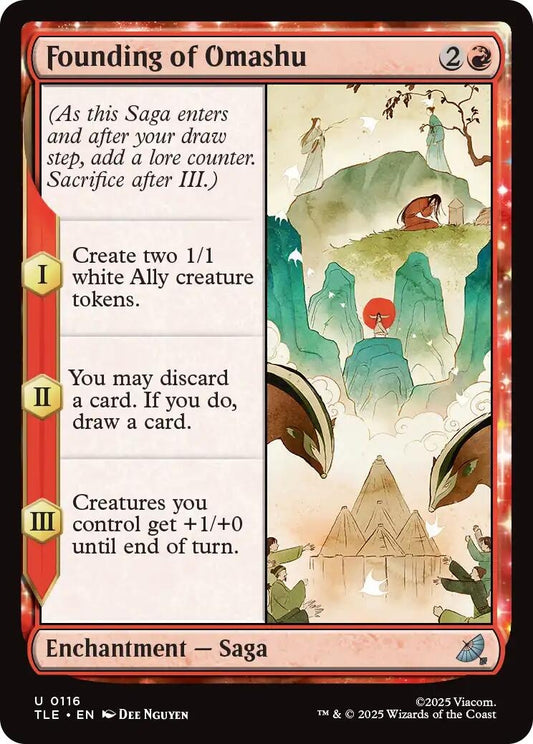 Image for Founding of Omashu (116) - Magic: The Gathering