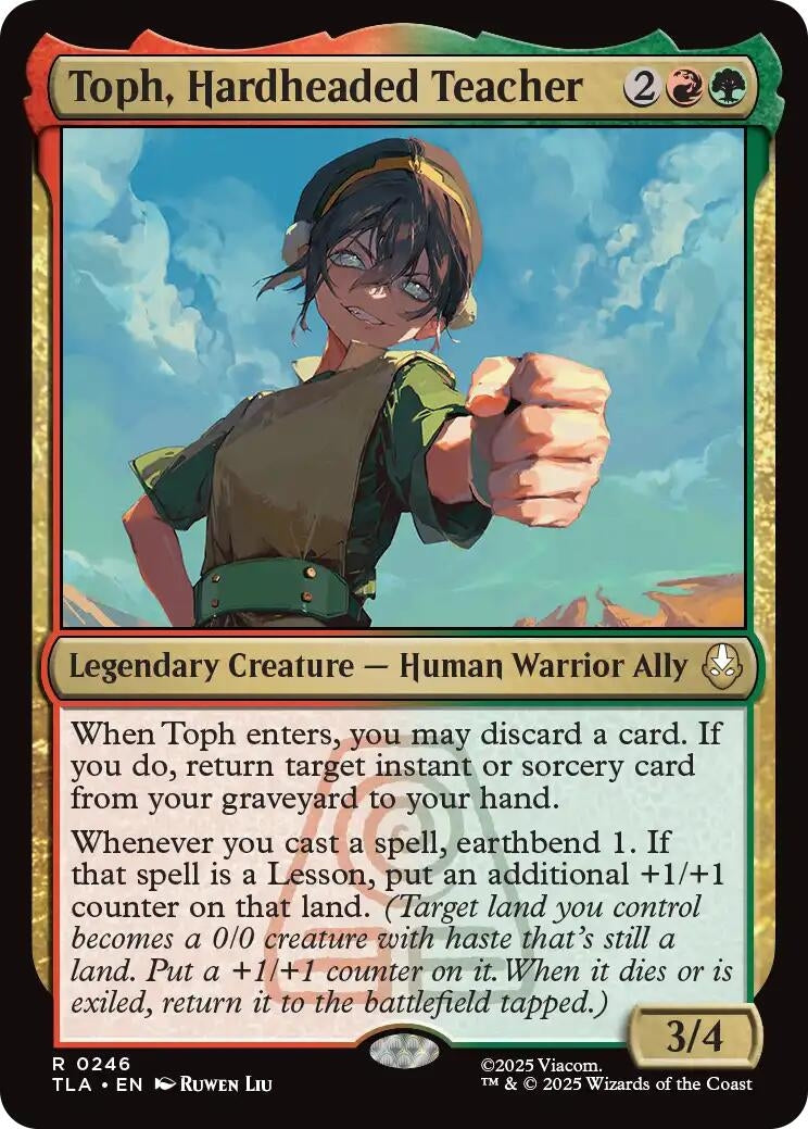 Image for Toph, Hardheaded Teacher (246) - Magic: The Gathering