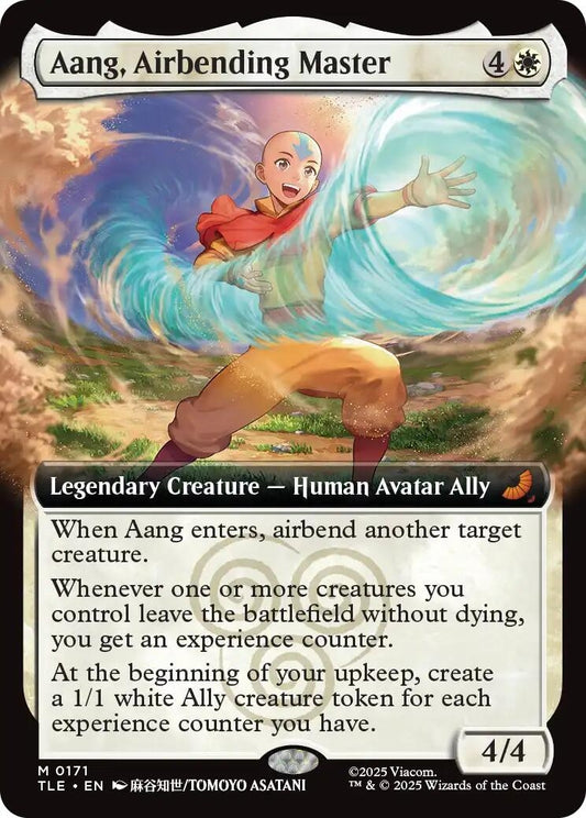 Aang, Airbending Master (Extended Art) (171)