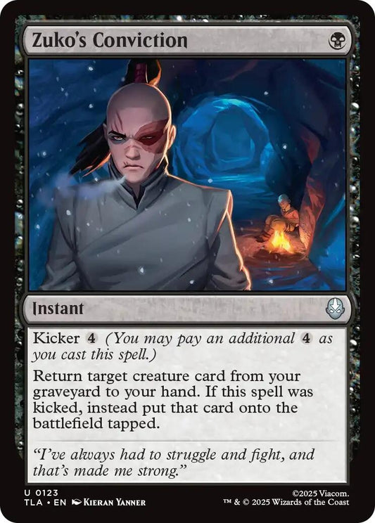 Image for Zuko's Conviction (123) - Magic: The Gathering