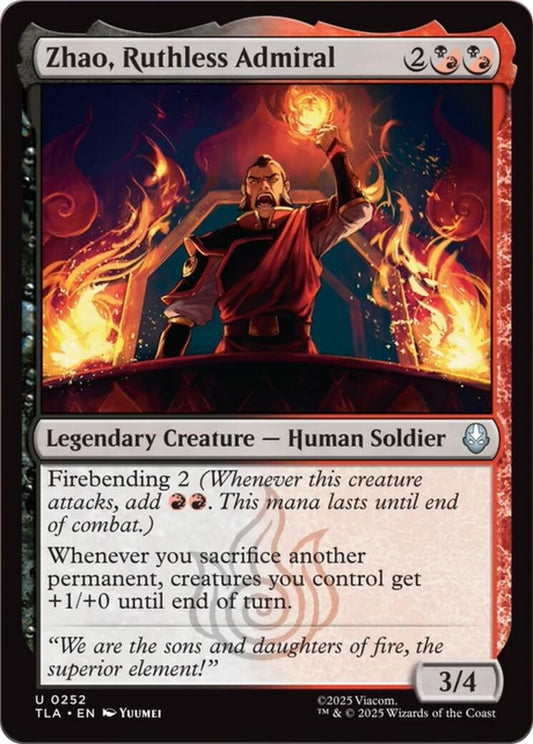 Image for Zhao, Ruthless Admiral (252) - Magic: The Gathering