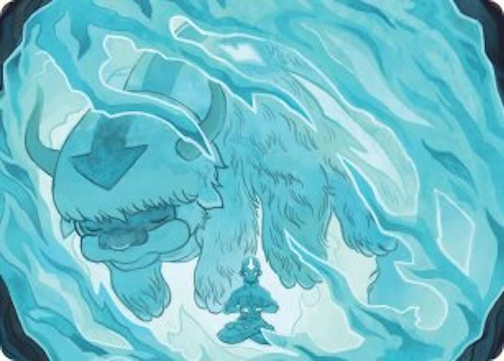 Aang's Iceberg 2 Art Card (40)