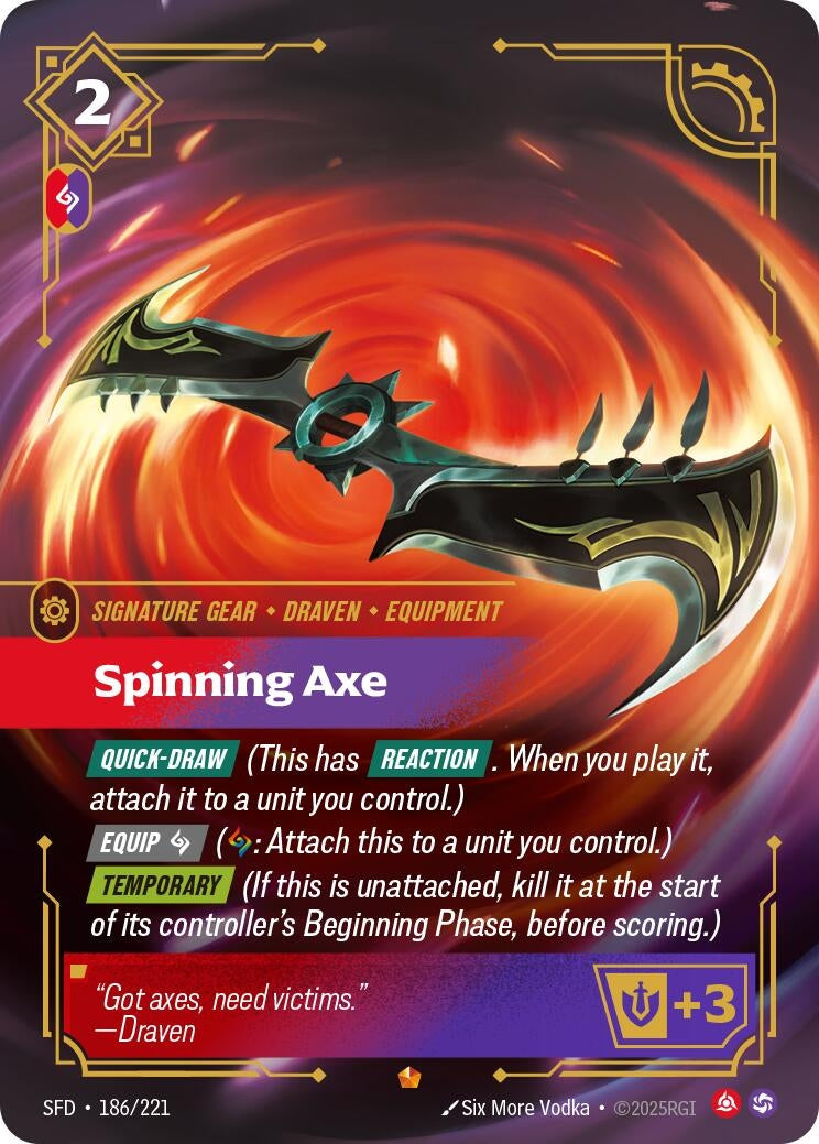 Spinning Axe (186/221)