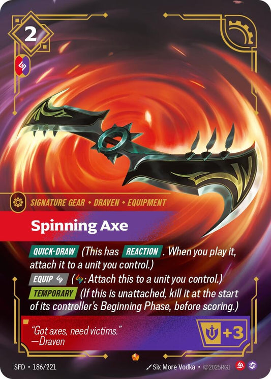 Spinning Axe (186/221)