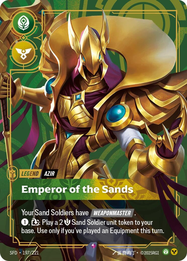 Azir - Emperor of the Sands (197/221)