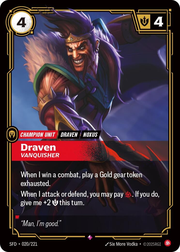Draven - Vanquisher (020/221)