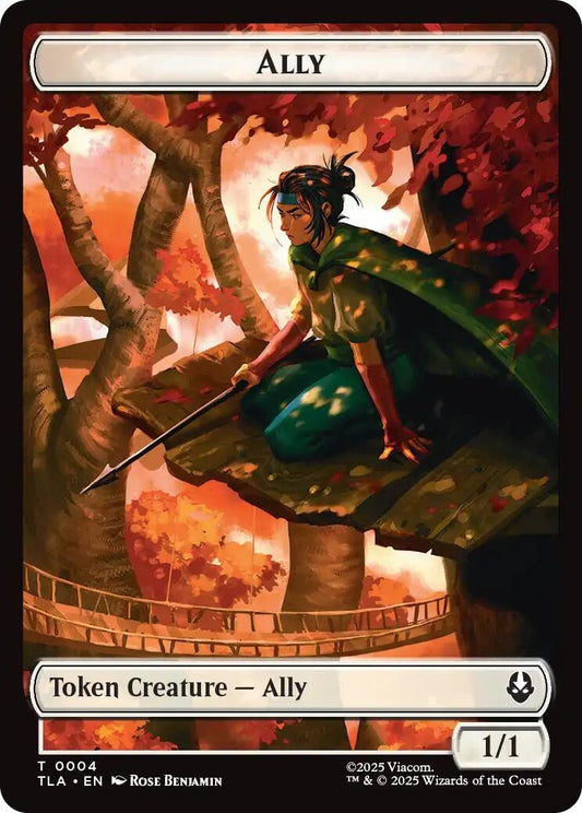 Ally (0004) // Clue (0015) Double-Sided Token (4 // 15)