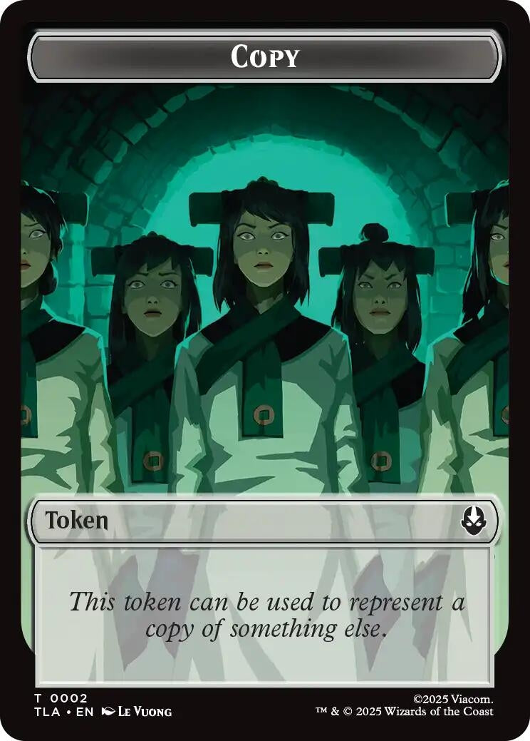 Image for Copy (0002) // Soldier (0011) Double-Sided Token (2 // 11) - Magic: The Gathering