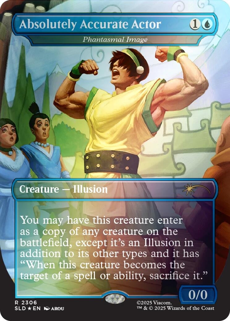 Absolutely Accurate Actor - Phantasmal Image (Rainbow Foil) (2306)