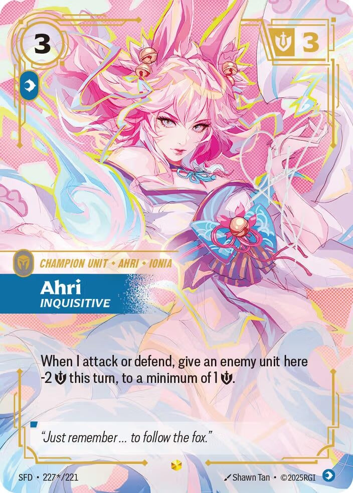 Ahri - Inquisitive (Signature) (227*/221)