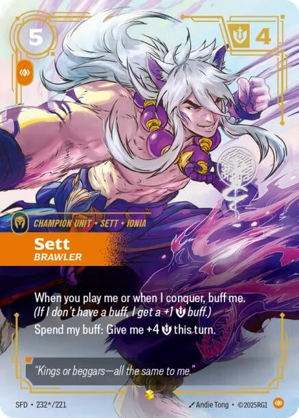 Sett - Brawler (Signature) (232*/221)