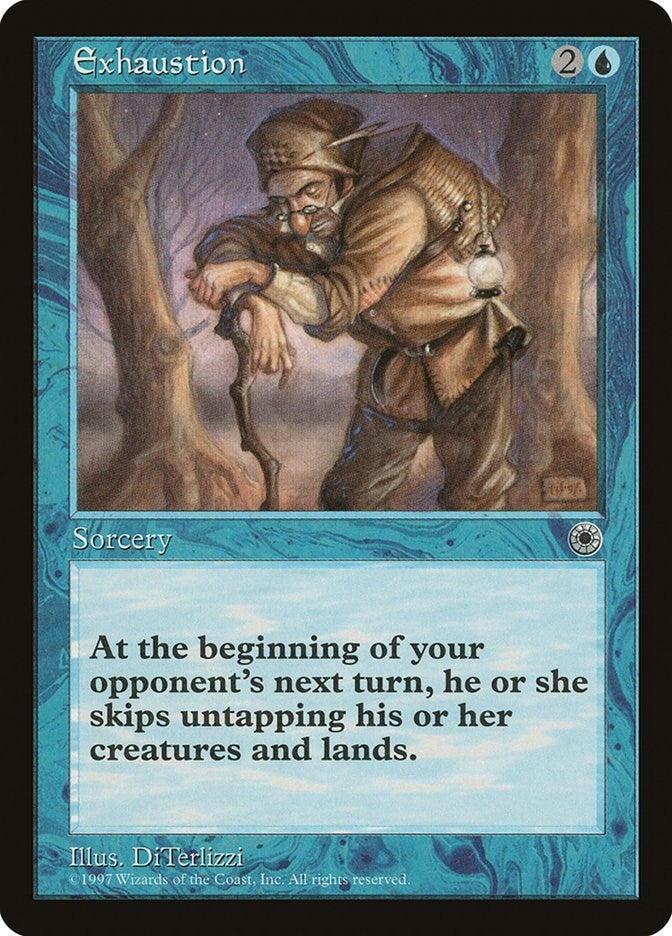 Image for Exhaustion - Magic: The Gathering