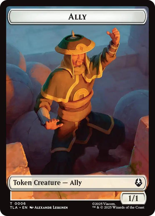 Ally (0006) // Soldier (0002) Double-Sided Token (6 // 2)