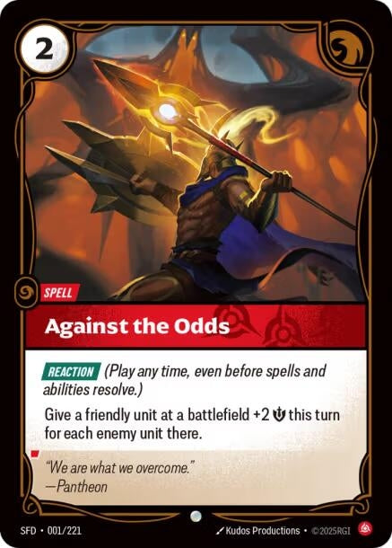 Against the Odds (001/221)