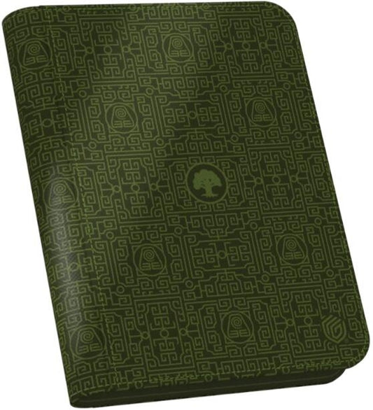 Image for Magic: The Gathering Avatar: The Last Airbender Zipfolio 160 Xenoskin - Green Mana - Storage Albums