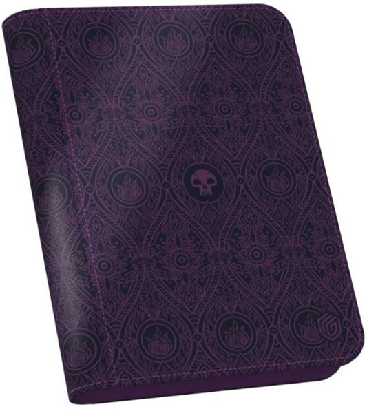 Image for Magic: The Gathering Avatar: The Last Airbender Zipfolio 160 Xenoskin - Black Mana - Storage Albums