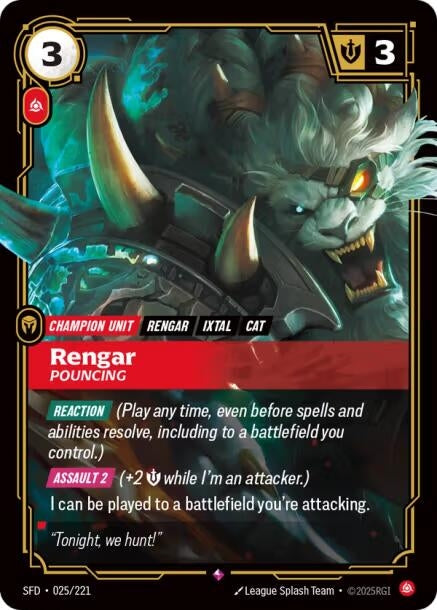 Rengar - Pouncing (025/221)