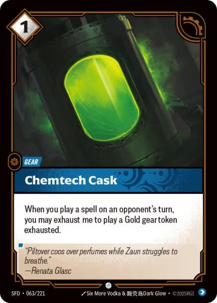 Chemtech Cask (063/221)