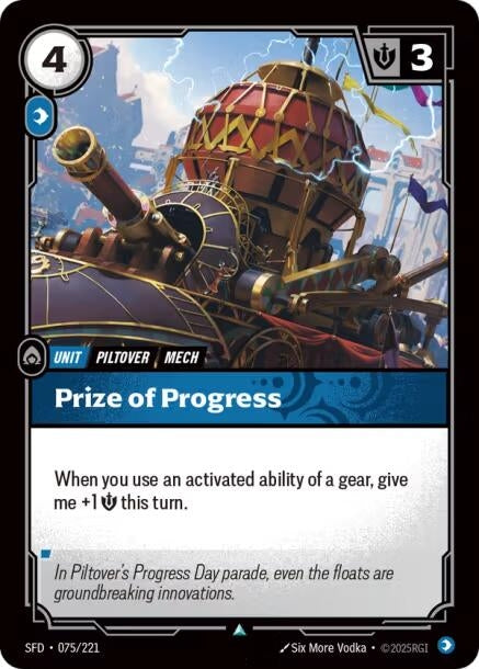 Prize of Progress (075/221)