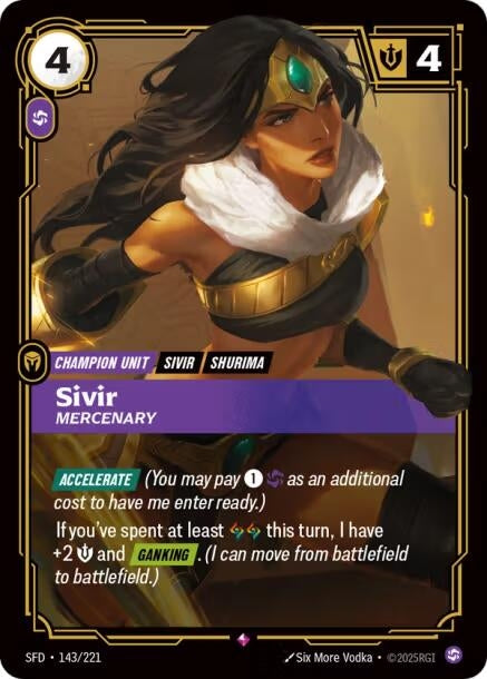 Sivir - Mercenary (143/221)
