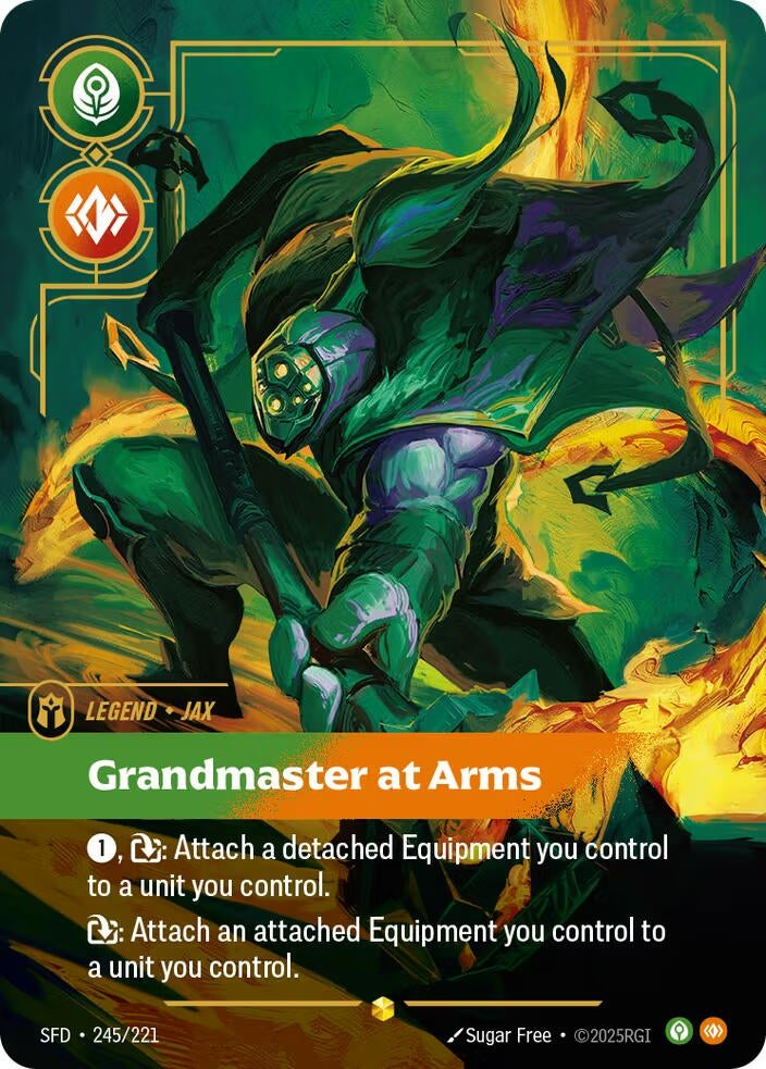 Jax - Grandmaster At Arms (Overnumbered) (245/221)