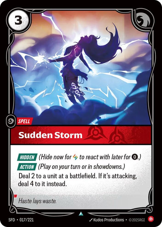 Sudden Storm (017/221)
