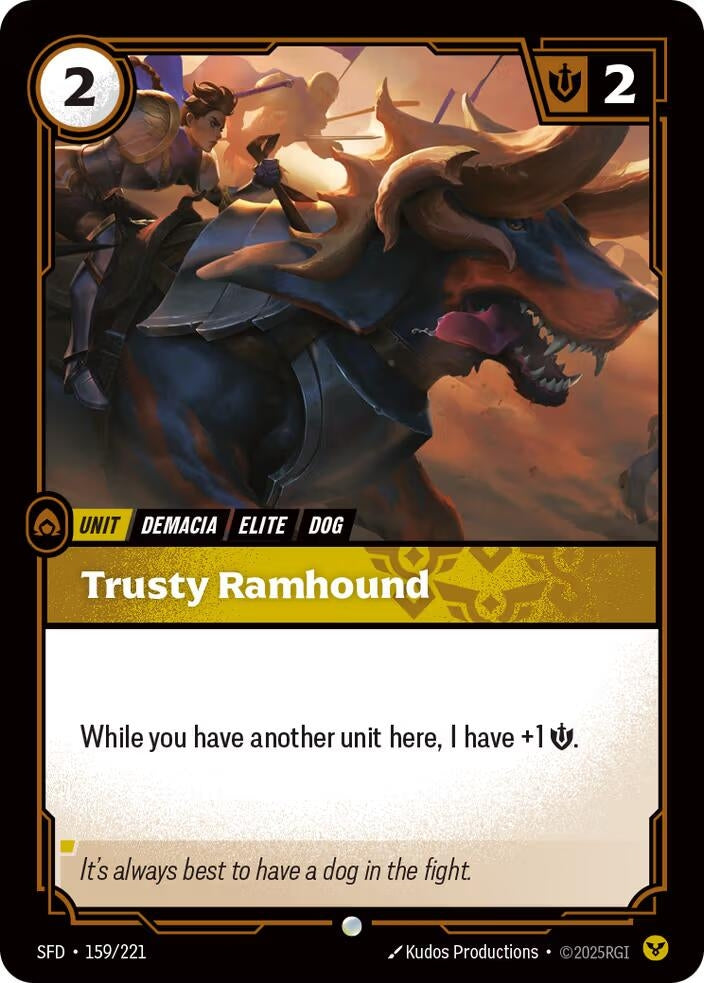 Trusty Ramhound (159/221)