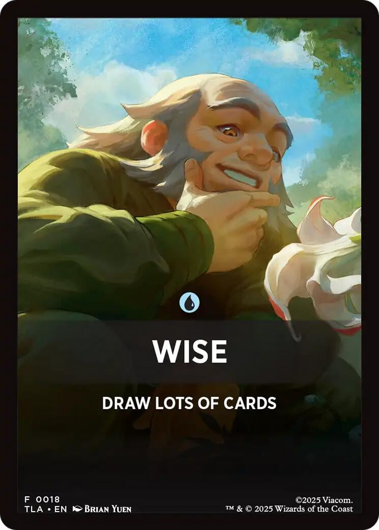 Image for Wise Theme Card (18) - Magic: The Gathering