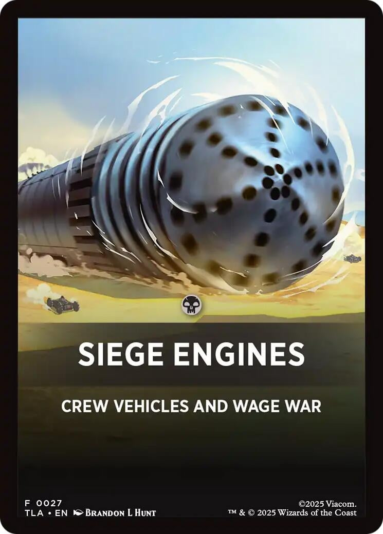 Image for Siege Engines Theme Card (27) - Magic: The Gathering
