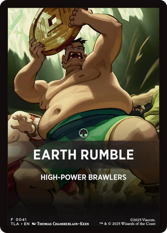 Image for Earth Rumble Theme Card (41) - Magic: The Gathering