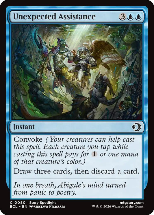 Image for Unexpected Assistance (80) - Magic: The Gathering