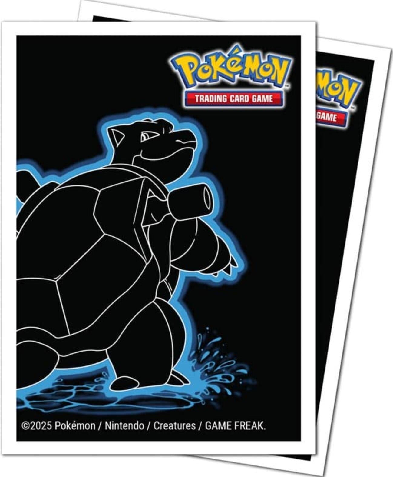 Image for APEX Deck Protector Sleeves -  Pokemon Neon Kanto: Blastoise (105-pack) - Card Sleeves