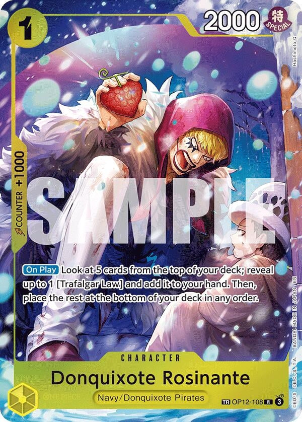 Image for Donquixote Rosinante - OP12-108 (OP12-108) - One Piece Card Game