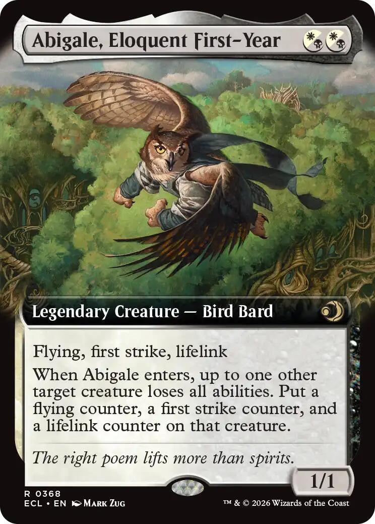 Abigale, Eloquent First-Year (Extended Art) (368)