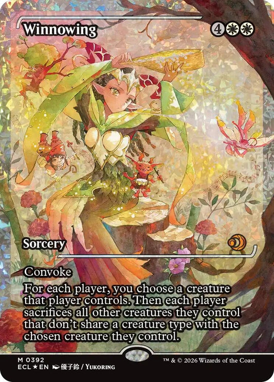 Image for Winnowing (Showcase) (Fracture Foil) (392) - Magic: The Gathering