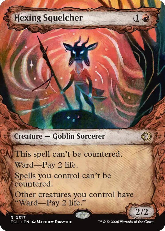 Image for Hexing Squelcher (Showcase) (317) - Magic: The Gathering