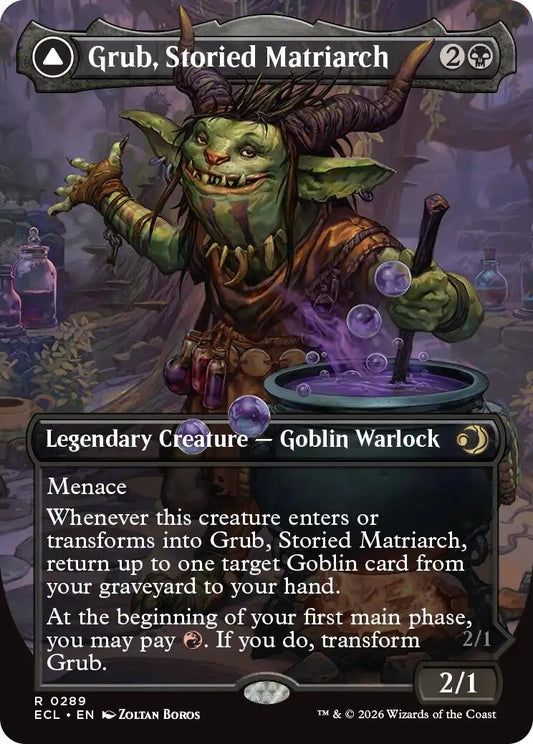 Image for Grub, Storied Matriarch (Borderless) (289) - Magic: The Gathering