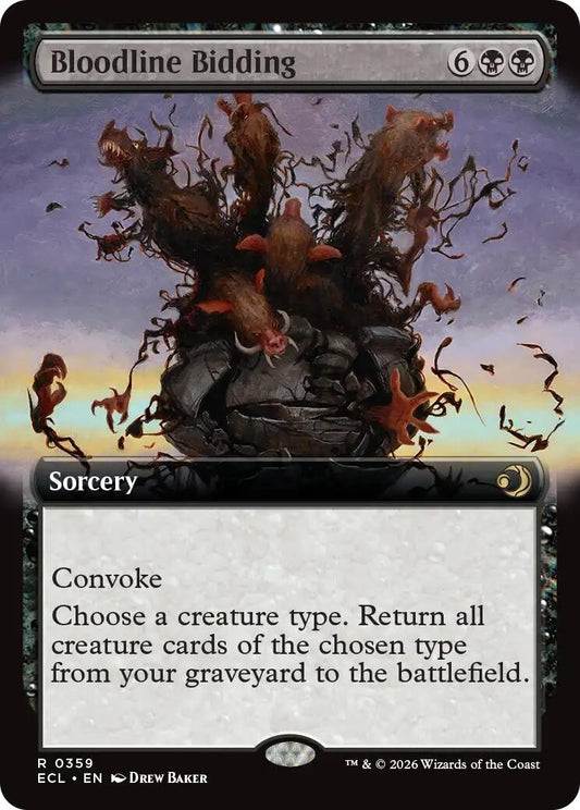 Image for Bloodline Bidding (Extended Art) (359) - Magic: The Gathering