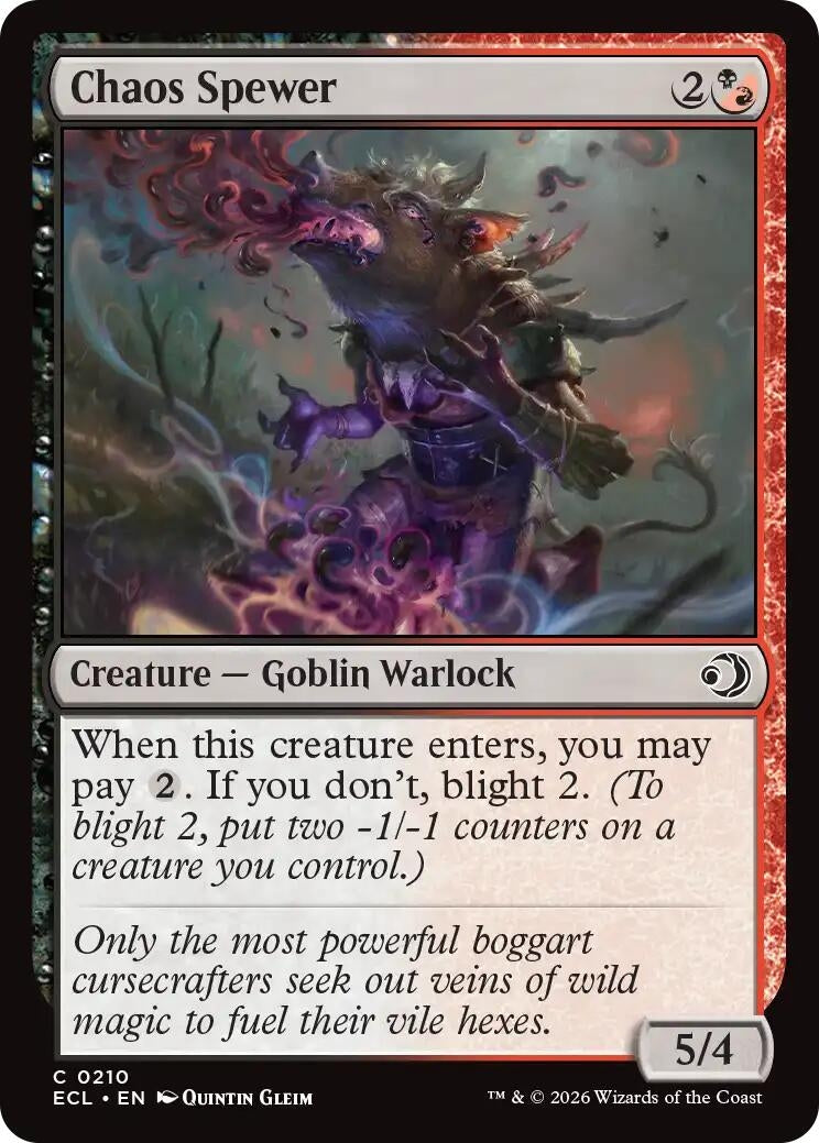 Image for Chaos Spewer (210) - Magic: The Gathering