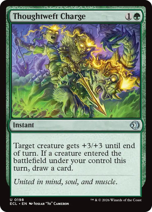 Image for Thoughtweft Charge (198) - Magic: The Gathering
