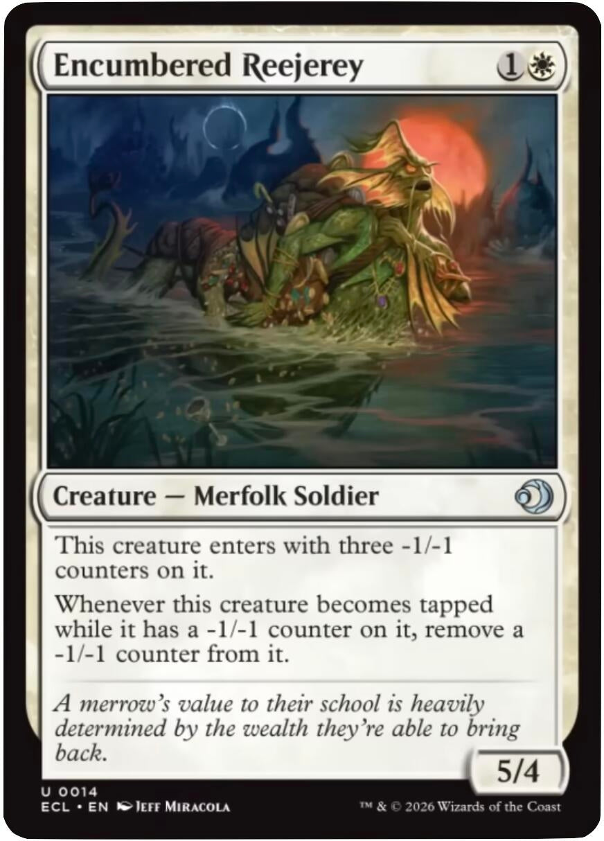 Image for Encumbered Reejerey (14) - Magic: The Gathering